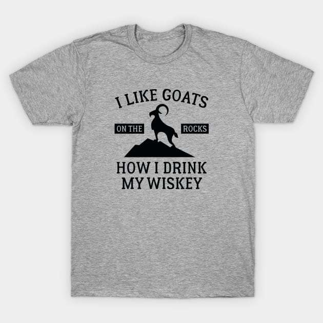 How I Drink My Whiskey T-Shirt by VectorPlanet